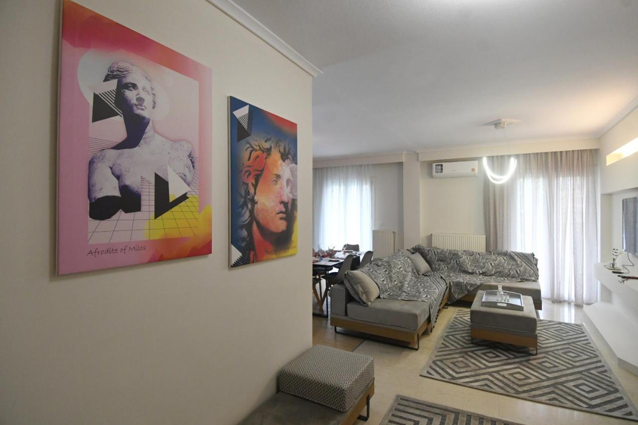 Double A Luxury Apartment Selanik Dış mekan fotoğraf